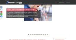 Desktop Screenshot of detectivesprivados-sevilla.com