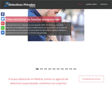 Tablet Screenshot of detectivesprivados-sevilla.com